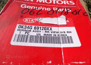 Kia carnival lusterko prawe 69120XX oryginał 3