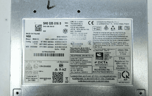 Czytnik multimedia MIB3 vw golf viii 8 5h0035816b 5