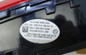 Lampa prawy tył prawa tylna skoda enyaq 5LG 6