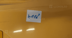 Zderzak tył tylny do seat leon ii 2 hb żółty LS1A 3