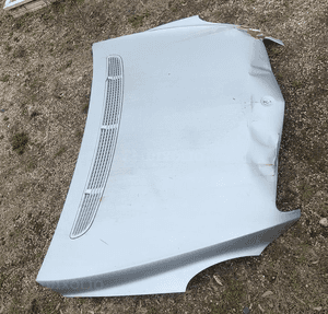 MERCEDES R 251 maska srebrna 775  zamek rygiel wyciszenie kratka zawias 2