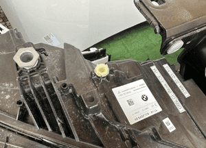 Maska błotniki zderzak lampa pas chłodnice radar bmw X6 G06 lci lift A300 5