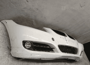 Zderzak przód przedni bmw E90 E91 lift fl alpinweiss biały halogeny 5