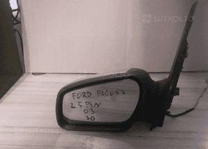 Lusterko lewe ford focus MK2 5PIN 03 srebrne 2