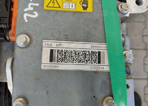 Silnik elektryczny kompletny renault zoe ii 5AQ605 2019-2024 6995 km 6