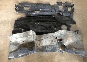 WYGLUSZENIE SCIANY GRODZIOWEJ MERCEDES W163 ML