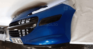 Zderzak przód przedni do peugeot 207 kmf niebieski 3