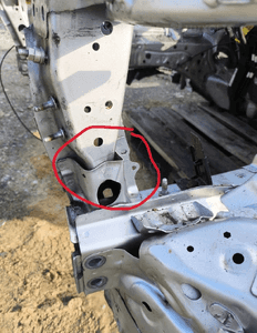 Opel insignia b ćwiartka przednia lewa lewy przód podłużnica fartuch 5