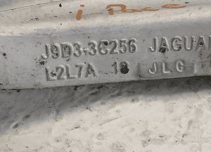 JAGUAR I-PACE X590 ZWROTNICA PRAWY PRZÓD PRZEDNIA WAHACZ BANAN TARCZA HAMULCOWA PÓŁOŚ KOMPLET ORYGINAŁ 18