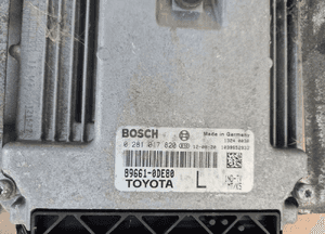 Toyota YARIS III 1.4 D4D sterownik komputer 89661-0de80 2