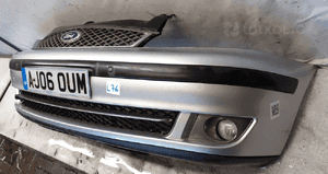 Zderzak przód przedni ford galaxy MK.1 i lift fl srebrny pdc czujniki halogeny 3