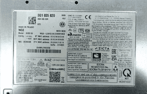 Czytnik multimedia MIB3 vw passat 3G1035820 5