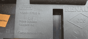 Tunel Środkowy podłokietnik skóra Renault Laguna III 969180007R 969120050R 7