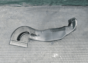 Kanal Powietrza Tunel Dolot Rura Nawiew Przod Tyl Konsola Podloga Tunel Europa Audi A4 B8 A5 16