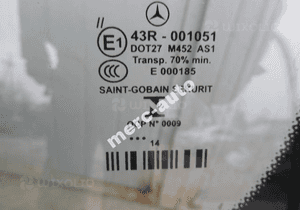 Mercedes B 246 SZYBA PRZÓD PRZEDNIA  CZOŁOWA 2014r KAMERA oryginał czujnik 2