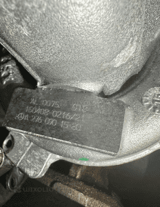 mercedes m276 turbosprężarka lewa prawa turbo turbina 17