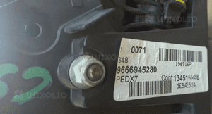 Citroen C5 III X7 pedał sprzęgła hamulca 9666945280 9665383080 3