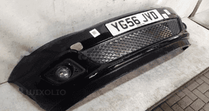 Zderzak przód przedni ford fiesta MK.6 6 vi D2 czarny lift fl halogeny 2