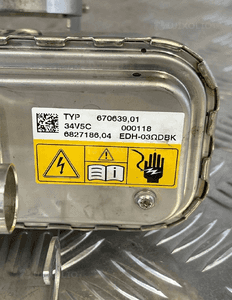 Bmw I3 podgrzewacz przepływowy 6827186 8