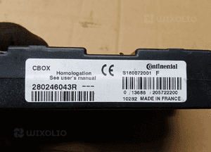 Moduł sterownik nawigacji CBOX Renault Clio III 280246043R 4