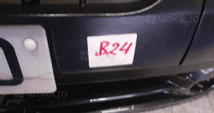 Zderzak przód przedni renault clio 2 ii czarny NV676 5