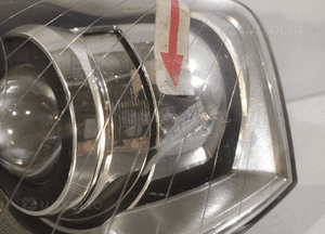 VW PASSAT B6 Lampa przednia Xenon L - 14887 4