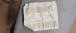 Schowek półka pasażera Citroen C5 I 96468020ZW 7