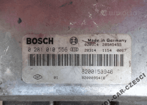 KOMPUTER SILNIKA RENAULT LAGUNA 0281010556 RADOM 2