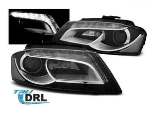 Lampy reflektory do audi A3 8P od 2008 do 2012 roku do jazdy  dziennej drl 1
