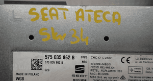 CZYTNIK MULTIMEDIA MIB3  SEAT ATECA 575035862B 5