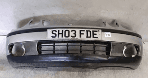 Zderzak przód przedni do volkswagen vw polo 9N LA7W srebrny 1