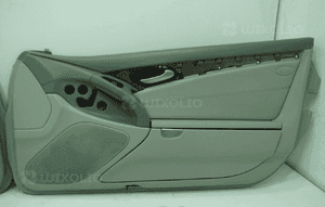 TAPICERKA LEWA PRAWA KPL 208 Leather - Gray MERCEDES SL R230 EUROPA 6