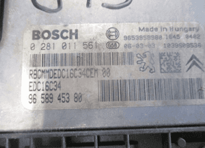STEROWNIK SILNIKA CITROEN C4 C5 1.6 HDI 0281011561 2