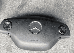 MERCEDES S 221 CL 216 poduszka skórzana czarna 9