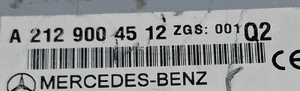 Mercedes-Benz W212 Radio Nawigacja Multimedia NR-212 High ECE A2129004512 3