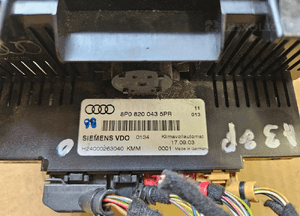 Audi A3 8P panel sterowania nawiewu 8P0820043 2