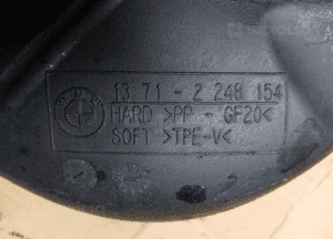 Rura dolot powietrza BMW E39 2248154 7