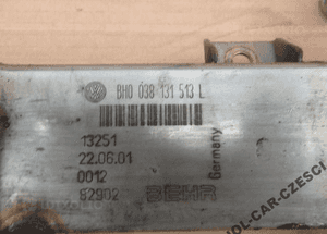CHŁODNICA SPALIN FORD GALAXY 1.9 TDI BH0038131513L 2