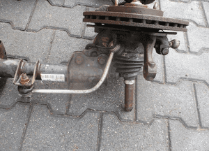 MCPHERSON AMORTYZATOR LEWY PRAWY PRZÓD PRZEDNI ZWROTNICA FIAT PANDA III 4X4 10