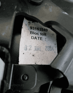 Półka tylna bagażnika Opel Tigra B II 93162589 93162363 4