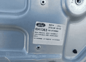 Mechanizm podnośnik szyby prawy tył Ford Focus MK2 5