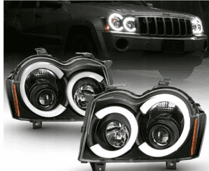 Reflektory CHRYSLER JEEP GRAND CHEROKEE OD 2005 DO 2008  Rok LED 2