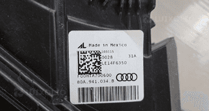 Reflektor full led audi Q5 SQ5 80A ii usa 2019-2022 oe oryginał 7