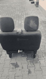 FOTELE FOTEL PODWÓJNY KANAPA PASAŻERA TRAFIC III VIVARO B UK 3