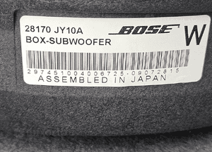 Renault Koleos I subwoofer Bose 28170 JY10A 2