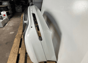 Zderzak tył tylny audi Q7 i 1 4L0 lift fl s-line 4L0807511G  spoiler dół 3