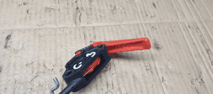 Linka dźwignia rączka otwierania maski Citroen C3 I 9683377180 3