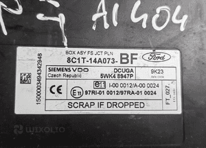 MODUŁ BSI SKRZYNKA BEZPIECZNIKÓW 8C1T-14A073BF FORD TRANSIT MK7 2