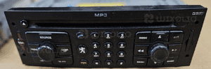 Peugeot 207 307  monitor wyświetlacz radio nawigacja Navi  RT3 N3 09  96632917XT 4