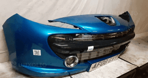 Zderzak przód przedni do peugeot 207 halogeny urban move kmf niebieski błękitny 4